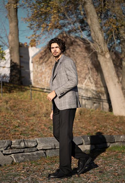 LARDINI Man Jacket Special Line Black